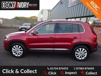 USED 2013 63 VOLKSWAGEN TIGUAN 2.0 MATCH TDI BLUEMOTION TECH 4MOTION DSG 5d 139 BHP FULLY SERVICED+1 YEAR MOT+BREAKDOWN COVER