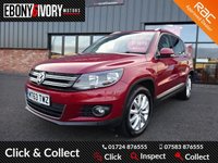 USED 2013 63 VOLKSWAGEN TIGUAN 2.0 MATCH TDI BLUEMOTION TECH 4MOTION DSG 5d 139 BHP FULLY SERVICED+1 YEAR MOT+BREAKDOWN COVER