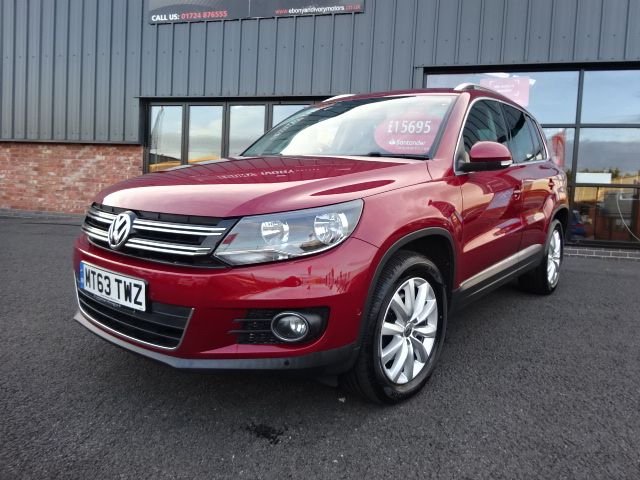 2013 63 Volkswagen Tiguan 2.0 MATCH TDI BLUEMOTION TECH 4MOTION DSG 5d 139 BHP