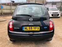 USED 2009 59 NISSAN MICRA 1.2 VISIA 5d 80 BHP Full Service History + Oct 2022 MOT