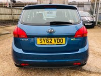 USED 2012 62 KIA VENGA 1.4 2 ECODYNAMICS 5d 89 BHP Raised Seating Position + Bluetooth & Air Con