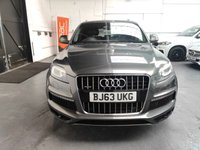 USED 2013 63 AUDI Q7 3.0 TDI QUATTRO S LINE PLUS 5d 245 BHP BOSE Tow Bar Amazing Condition