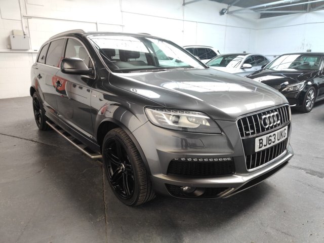2013 63 Audi Q7 3.0 TDI QUATTRO S LINE PLUS 5d 245 BHP
