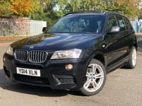 USED 2014 14 BMW X3 2.0 XDRIVE20D M SPORT 5d 181 BHP 