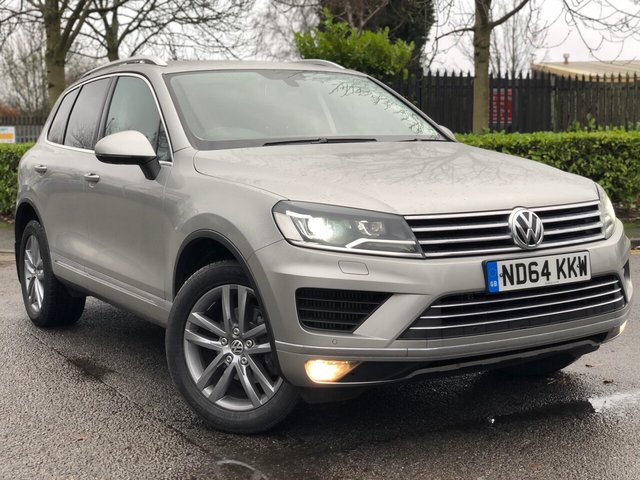 2014 64 Volkswagen Touareg 3.0 V6 SE TDI BLUEMOTION TECHNOLOGY 5d 202 BHP