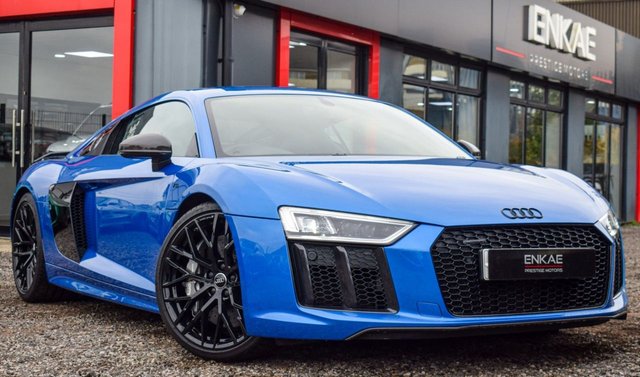 2018 67 Audi R8 5.2 V10 PLUS QUATTRO 2d 602 BHP