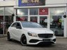 USED 2016 16 MERCEDES-BENZ A-CLASS 1.6 A 180 AMG LINE EXECUTIVE 5d 121 BHP Finished in POLAR WHITE with contrasting FULL HEATED LEATHER/ALCANTARA trim. This A class certainly looks smart, with its slim lights and smooth body panels. There's plenty of room in the front and the back which will suit the average family. Features include Rear AMG Spoiler, Sat Nav, Part Leather/Alcantara heated trim, Harman Kardon Speakers, B/Tooth, Cruise Control 18" alloys and much more. Dealer Serviced at 8940 miles, 17476 miles, 25812 miles and on arrival at 44697 miles.