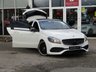 USED 2016 16 MERCEDES-BENZ A-CLASS 1.6 A 180 AMG LINE EXECUTIVE 5d 121 BHP Finished in POLAR WHITE with contrasting FULL HEATED LEATHER/ALCANTARA trim. This A class certainly looks smart, with its slim lights and smooth body panels. There's plenty of room in the front and the back which will suit the average family. Features include Rear AMG Spoiler, Sat Nav, Part Leather/Alcantara heated trim, Harman Kardon Speakers, B/Tooth, Cruise Control 18" alloys and much more. Dealer Serviced at 8940 miles, 17476 miles, 25812 miles and on arrival at 44697 miles.
