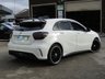 USED 2016 16 MERCEDES-BENZ A-CLASS 1.6 A 180 AMG LINE EXECUTIVE 5d 121 BHP Finished in POLAR WHITE with contrasting FULL HEATED LEATHER/ALCANTARA trim. This A class certainly looks smart, with its slim lights and smooth body panels. There's plenty of room in the front and the back which will suit the average family. Features include Rear AMG Spoiler, Sat Nav, Part Leather/Alcantara heated trim, Harman Kardon Speakers, B/Tooth, Cruise Control 18" alloys and much more. Dealer Serviced at 8940 miles, 17476 miles, 25812 miles and on arrival at 44697 miles.