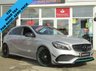 USED 2017 66 MERCEDES-BENZ A-CLASS 2.1 A 220 D MOTORSPORT EDITION PREMIUM 5d 174 BHP Finished in POLAR SILVER with contrasting LEATHER/ALCANTARA HEATED SPORTS Trim. This Great looking A class certainly looks smart and sporty, with its slim lights, rear spoiler and smooth body panels. There's plenty of room in the front and the back which will suit the average family. Features include Pan Roof, Leather alcantara, &pound;20 Tax, Nav, Harman Kardon, Reversing Camera, DAB Radio, Spoiler, B/Tooth and much more. Dealer serviced at 7321 miles, 13987 miles, 19340 miles and at 29372 miles.