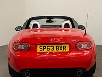 USED 2013 63 MAZDA MX-5 2.0 I ROADSTER SPORT TECH 2d 158 BHP Full Leather sports interior
