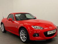 USED 2013 63 MAZDA MX-5 2.0 I ROADSTER SPORT TECH 2d 158 BHP Full Leather sports interior