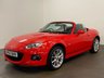USED 2013 63 MAZDA MX-5 2.0 I ROADSTER SPORT TECH 2d 158 BHP Full Leather sports interior