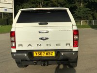 USED 2018 67 FORD RANGER 2.2 LIMITED 4X4 DCB TDCI 4d 148 BHP SAT NAV + CANOPY +  ** NO VAT ***