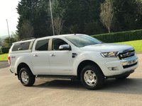 USED 2018 67 FORD RANGER 2.2 LIMITED 4X4 DCB TDCI 4d 148 BHP SAT NAV + CANOPY +  ** NO VAT ***