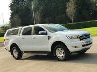 USED 2018 67 FORD RANGER 2.2 LIMITED 4X4 DCB TDCI 4d 148 BHP SAT NAV + CANOPY +  ** NO VAT ***