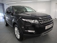 USED 2015 15 LAND ROVER RANGE ROVER EVOQUE 2.2 SD4 PURE TECH 5d 190 BHP BEST COLOUR COMBINATION WITH MAGNOLIA LEATHER. VERY RARE COMBINATION