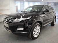 USED 2015 15 LAND ROVER RANGE ROVER EVOQUE 2.2 SD4 PURE TECH 5d 190 BHP BEST COLOUR COMBINATION WITH MAGNOLIA LEATHER. VERY RARE COMBINATION