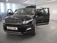 USED 2015 15 LAND ROVER RANGE ROVER EVOQUE 2.2 SD4 PURE TECH 5d 190 BHP BEST COLOUR COMBINATION WITH MAGNOLIA LEATHER. VERY RARE COMBINATION