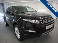 USED 2015 15 LAND ROVER RANGE ROVER EVOQUE 2.2 SD4 PURE TECH 5d 190 BHP BEST COLOUR COMBINATION WITH MAGNOLIA LEATHER. VERY RARE COMBINATION