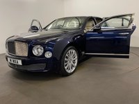 USED 2014 M BENTLEY MULSANNE 6.8 V8 MDS 4d 505 BHP Bentley Dealer Service History