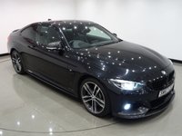 USED 2017 67 BMW 4 SERIES 3.0 435D (313 BHP) M SPORT XDRIVE AUTO 2DR COUPE (S/S) + M PERFORMANCE CARBON  BODY KIT + 19 S + PRO NAV - MEDIA  + HEAD UP DISPLAY + CRUISE + E/M/HEATED LEATHERS + XENON-LED + F-R PARK AID + PRIVACY M PERFORMANCE KIT+19 S+PARK+LEDS+LEATHER+NAV+CRUISE