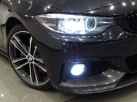 USED 2017 67 BMW 4 SERIES 3.0 435D (313 BHP) M SPORT XDRIVE AUTO 2DR COUPE (S/S) + M PERFORMANCE CARBON  BODY KIT + 19 S + PRO NAV - MEDIA  + HEAD UP DISPLAY + CRUISE + E/M/HEATED LEATHERS + XENON-LED + F-R PARK AID + PRIVACY M PERFORMANCE KIT+19 S+PARK+LEDS+LEATHER+NAV+CRUISE