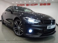 USED 2017 67 BMW 4 SERIES 3.0 435D (313 BHP) M SPORT XDRIVE AUTO 2DR COUPE (S/S) + M PERFORMANCE CARBON  BODY KIT + 19 S + PRO NAV - MEDIA  + HEAD UP DISPLAY + CRUISE + E/M/HEATED LEATHERS + XENON-LED + F-R PARK AID + PRIVACY M PERFORMANCE KIT+19 S+PARK+LEDS+LEATHER+NAV+CRUISE