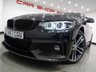 USED 2017 67 BMW 4 SERIES 3.0 435D (313 BHP) M SPORT XDRIVE AUTO 2DR COUPE (S/S) + M PERFORMANCE CARBON  BODY KIT + 19 S + PRO NAV - MEDIA  + HEAD UP DISPLAY + CRUISE + E/M/HEATED LEATHERS + XENON-LED + F-R PARK AID + PRIVACY M PERFORMANCE KIT+19 S+PARK+LEDS+LEATHER+NAV+CRUISE