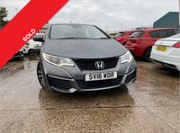 USED 2016 16 HONDA CIVIC 1.3 I-VTEC S 5d 98 BHP 