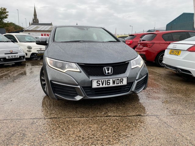 2016 16 Honda Civic 1.3 I-VTEC S 5d 98 BHP