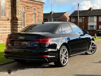 USED 2018 18 AUDI A4 1.4 TFSI BLACK EDITION 4d 148 BHP 19" ALLOYS | SAT NAV | FULL SERVICE HISTORY