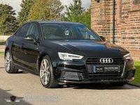 USED 2018 18 AUDI A4 1.4 TFSI BLACK EDITION 4d 148 BHP 19" ALLOYS | SAT NAV | FULL SERVICE HISTORY