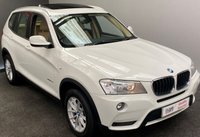 USED 2014 14 BMW X3 2.0 XDRIVE20D SE 5d 181 BHP GOOD HISTORY AND GLASS ROOF 4X4 AUTOMATIC