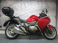 USED 2010 10 HONDA VFR1200 F WITH OE HONDA PANNIERS & TOP BOX