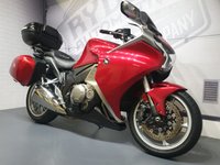 USED 2010 10 HONDA VFR1200 F WITH OE HONDA PANNIERS & TOP BOX