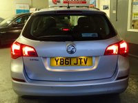 USED 2012 61 VAUXHALL ASTRA 1.4 EXCLUSIV SPORTS TOURER ESTATE.....LOW MILES