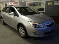 USED 2012 61 VAUXHALL ASTRA 1.4 EXCLUSIV SPORTS TOURER ESTATE.....LOW MILES