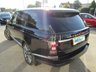 USED 2015 65 LAND ROVER RANGE ROVER 3.0 TDV6 VOGUE SE 5d 255 BHP Finished in SANTORININ BLACK Metalic with contrasting IVORY HEATED LEATHER SEATS. This oustanding mid-range Vogue SE trim (above Vogue in the hierarchy) was just under &pound;100,000 new with the added extras. Features include 22" ALLOYS, Heads UP Display, Sat Nav, Pan Roof, Electric Boot, Heated front and Rear Seats, Digital TV Rear View Camera and much more. This prestige Land Rover was serviced at Farnell Land Rover at 60933 miles.