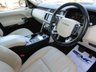 USED 2015 65 LAND ROVER RANGE ROVER 3.0 TDV6 VOGUE SE 5d 255 BHP Finished in SANTORININ BLACK Metalic with contrasting IVORY HEATED LEATHER SEATS. This oustanding mid-range Vogue SE trim (above Vogue in the hierarchy) was just under &pound;100,000 new with the added extras. Features include 22" ALLOYS, Heads UP Display, Sat Nav, Pan Roof, Electric Boot, Heated front and Rear Seats, Digital TV Rear View Camera and much more. This prestige Land Rover was serviced at Farnell Land Rover at 60933 miles.