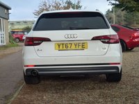 USED 2017 67 AUDI A4 2.0 AVANT TDI S LINE 5d 148 BHP www.suffolkcarcentre.co.uk - Located at Reydon