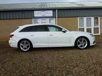 USED 2017 67 AUDI A4 2.0 AVANT TDI S LINE 5d 148 BHP www.suffolkcarcentre.co.uk - Located at Reydon