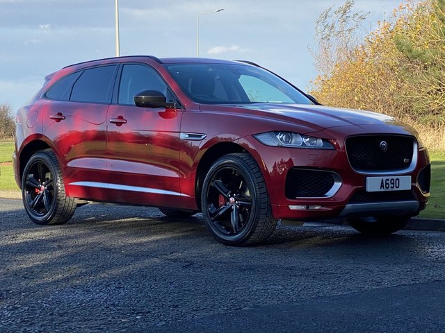 2016 66 Jaguar F-Pace 3.0 V6 S AWD 5d 296 BHP 4WD AUTO 