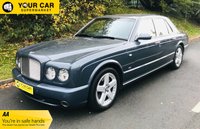 USED 2004 04 BENTLEY ARNAGE Mulliner ANY INSPECTION WELCOME ---- KEPT TO A VERY HIGH STANDARD THROUGHOUT ITS LIFE, A REAL TRIBUTE TO ITS PREVIOUS OWNER, LOOKS AND DRIVES REALLY NICE IMMACULATE CONDITION THROUGHOUT, MUST BE SEEN FOR THE PRICE BARGAIN BE QUICK, 6 MONTHS WARRANTY AVAILABLE,DEALER FACILITIES,WARRANTY,FINANCE,PART EX,FIRST TO SEE WILL BUY BARGAIN