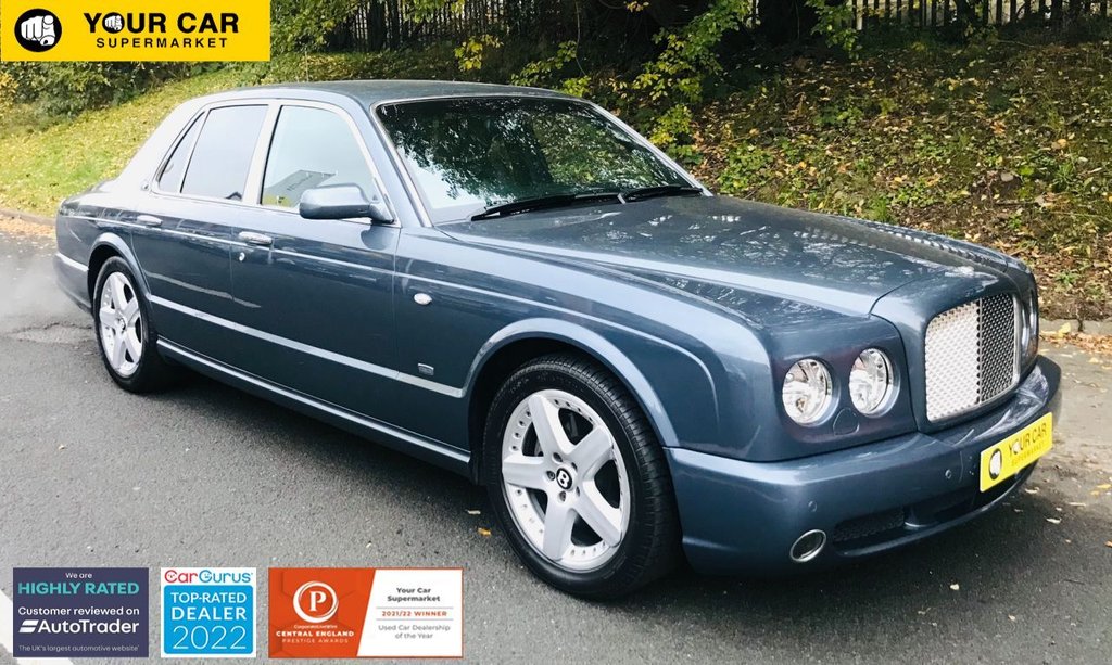 USED 2004 04 BENTLEY ARNAGE Mulliner ANY INSPECTION WELCOME ---- KEPT TO A VERY HIGH STANDARD THROUGHOUT ITS LIFE, A REAL TRIBUTE TO ITS PREVIOUS OWNER, LOOKS AND DRIVES REALLY NICE IMMACULATE CONDITION THROUGHOUT, MUST BE SEEN FOR THE PRICE BARGAIN BE QUICK, 6 MONTHS WARRANTY AVAILABLE,DEALER FACILITIES,WARRANTY,FINANCE,PART EX,FIRST TO SEE WILL BUY BARGAIN