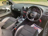 USED 2011 61 AUDI A3 2.0 TFSI S LINE 2d 197 BHP A3 S-LINE CONVERTIBLE 197bhp - DSG/AUTOMATIC PADDLE SHIFT GEARBOX - HALF LEATHER INTERIOR - 18 INCH UP GRADE ALLOYS - SERVICE HISTORY