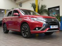 USED 2017 17 MITSUBISHI OUTLANDER 2.0 PHEV JURO 5d 200 BHP APP BASED SAT NAV LEATHER VAT Q