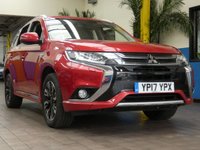 USED 2017 17 MITSUBISHI OUTLANDER 2.0 PHEV JURO 5d 200 BHP APP BASED SAT NAV LEATHER VAT Q