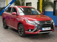 USED 2017 17 MITSUBISHI OUTLANDER 2.0 PHEV JURO 5d 200 BHP APP BASED SAT NAV LEATHER VAT Q