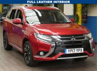 USED 2017 17 MITSUBISHI OUTLANDER 2.0 PHEV JURO 5d 200 BHP APP BASED SAT NAV LEATHER VAT Q